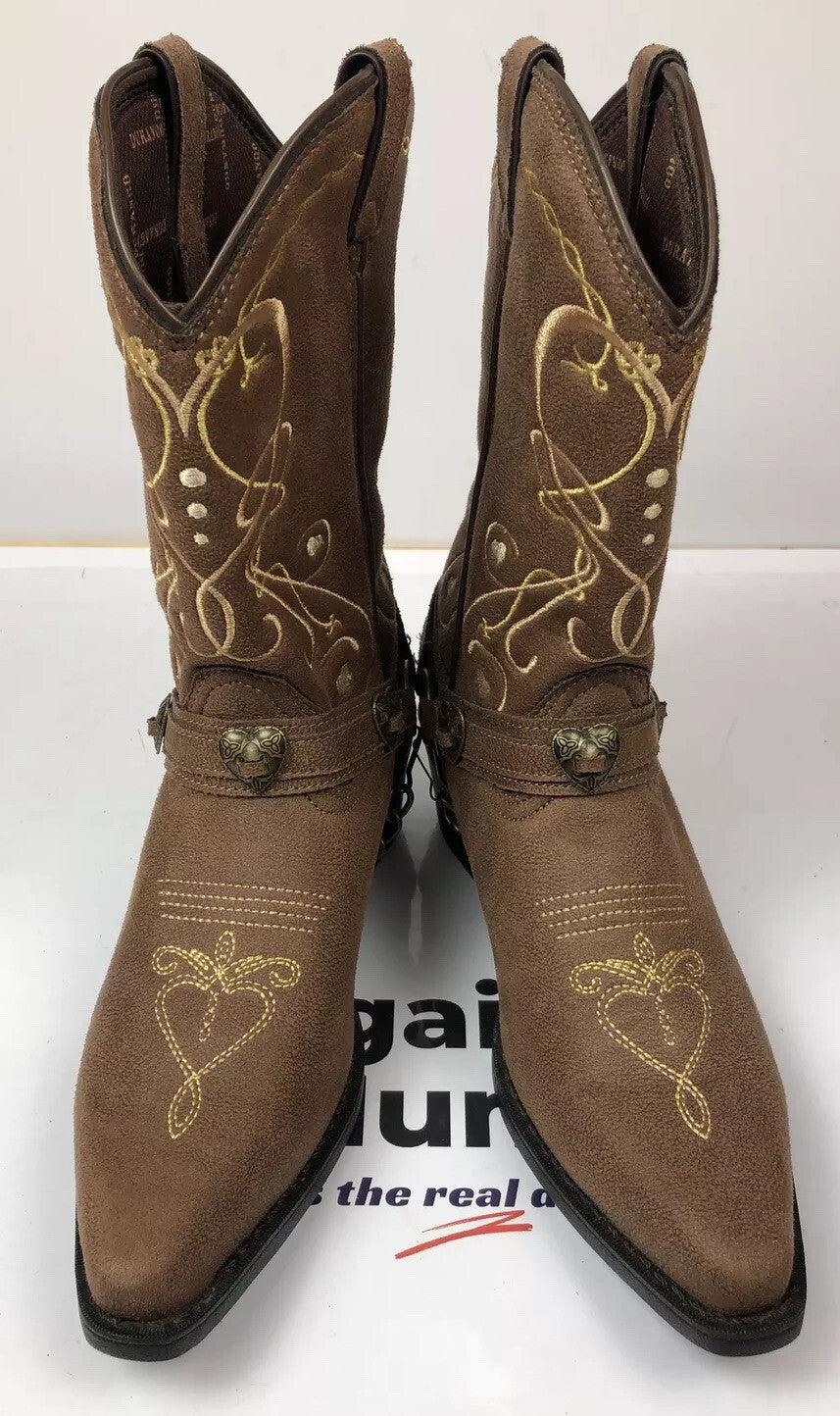 F333 Durango Women's Cowboy Boots Western Brown US 5M New Without Box