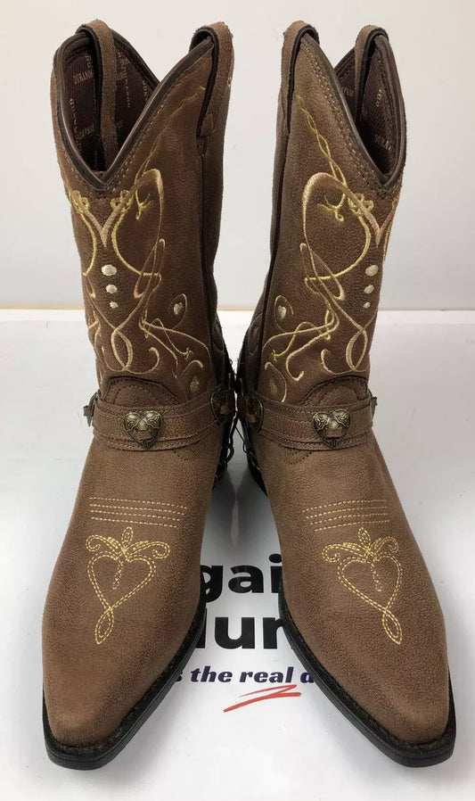 F333 Durango Women's Cowboy Boots Western Brown US 5M New Without Box
