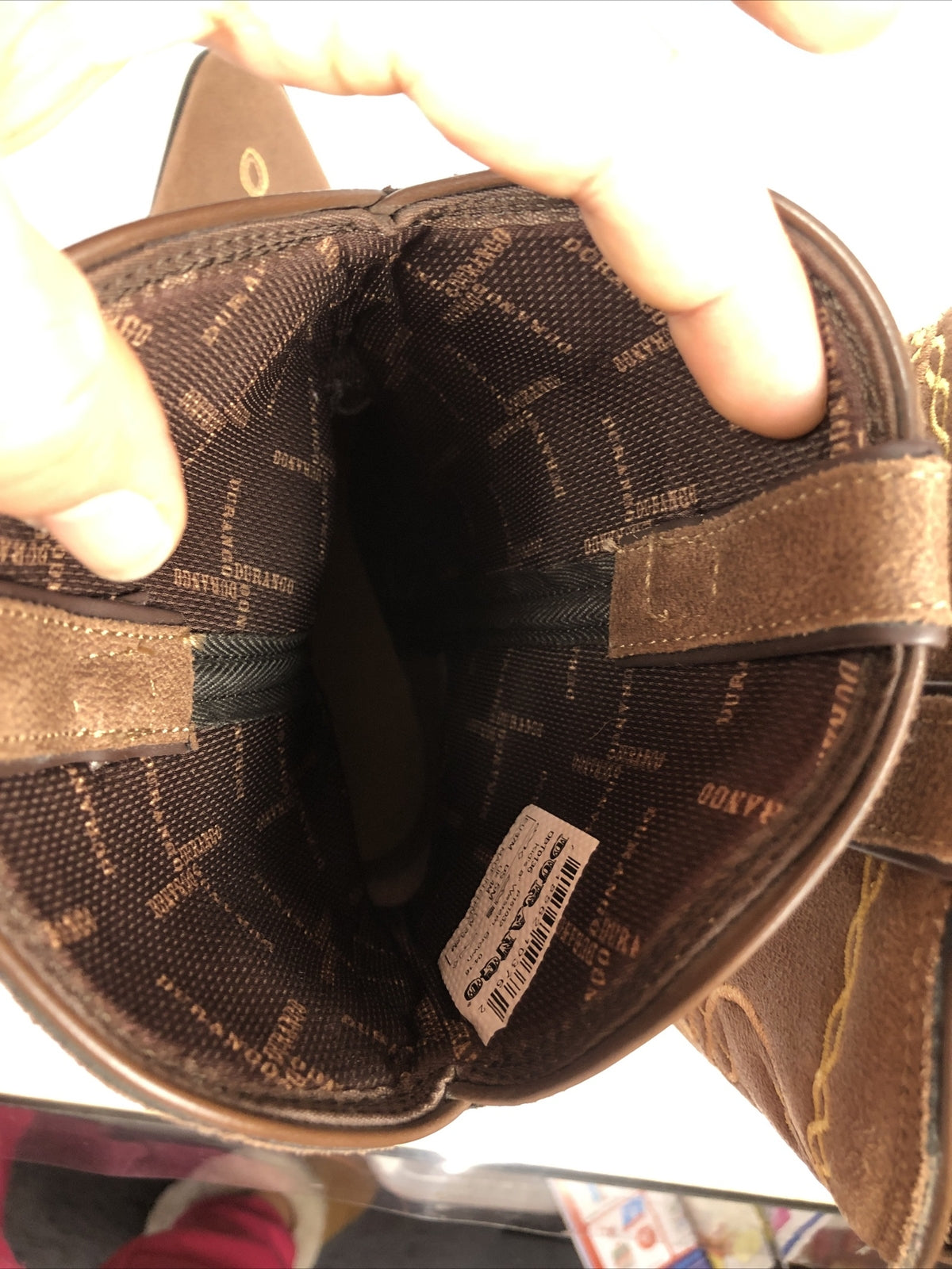 F333 Durango Women's Cowboy Boots Western Brown US 5M New Without Box