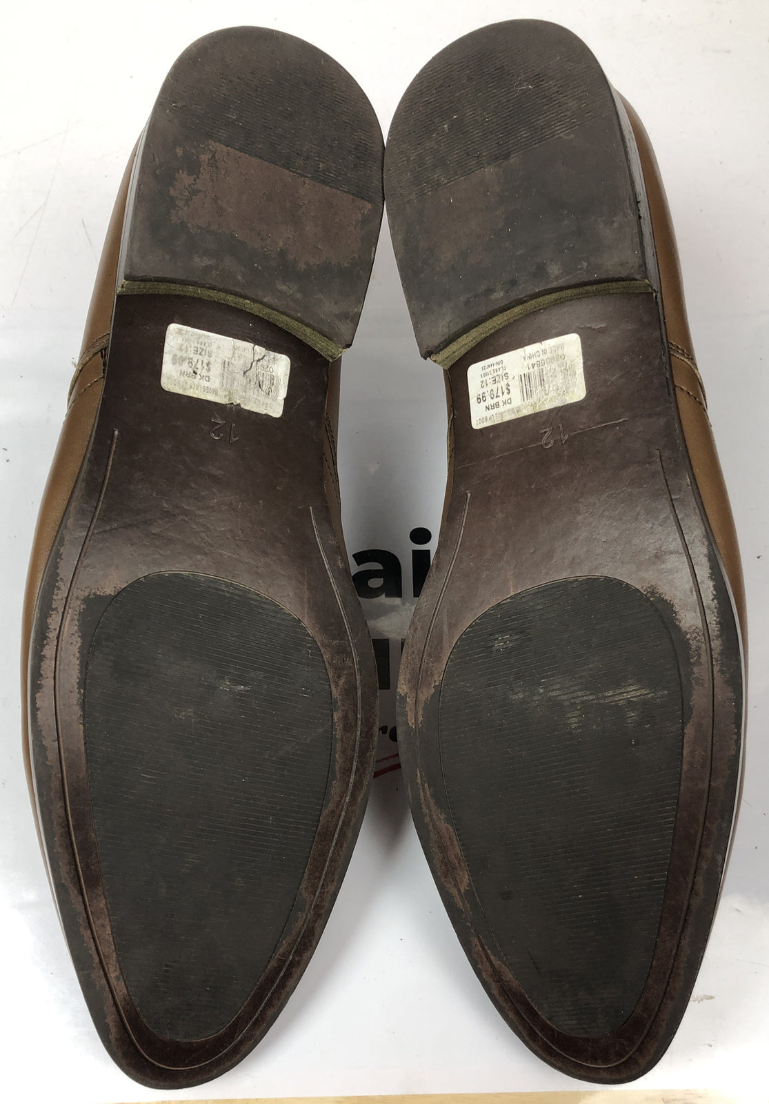 Men's RDX Brown Dress Brown Shoes Size AU 12 Shoes In OK Condition