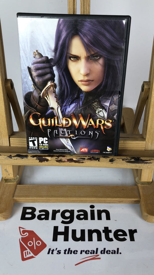 3088 Guild Wars Factions 2 Disc Complete Game In Good Condition