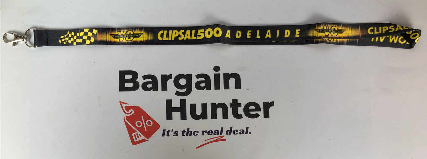 M491 GENUINE CLIPSAL 500 ADELAIDE, SUPERCAR V8 TICKET-CREDENTIALS LANYARD