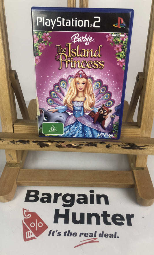 3262 Barbie As The Island Princess PAL Playstation 2/PS2 Complete Game