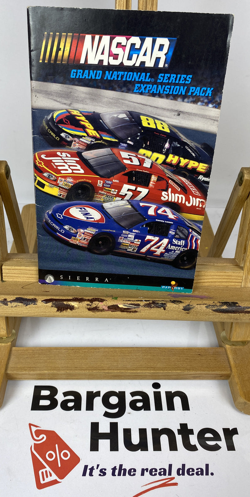 Nascar Racing Game Instruction  Booklet In Good Condition