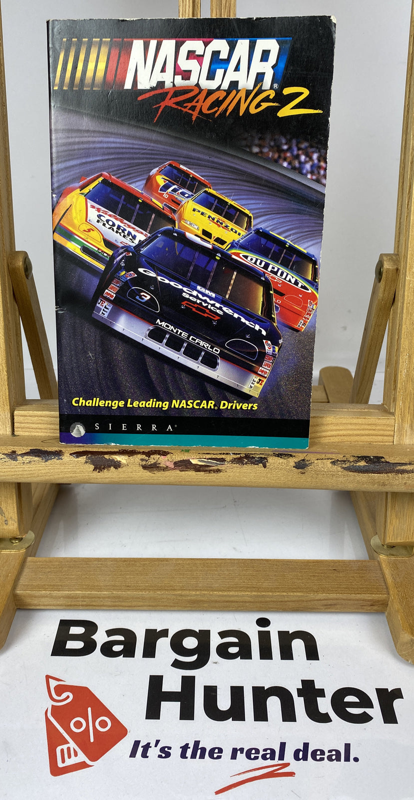 Nascar Racing 2 Game Instruction  Booklet In Good Condition