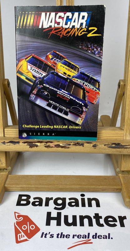 Nascar Racing 2 Game Instruction  Booklet In Good Condition