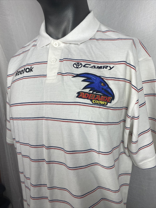 Reebok AFL Adelaide Crows Team Short Sleeve Shirt Size 3XL New With Tag F318