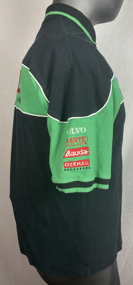 Supercars OZ Email Racing Team Short Sleeve Shirt Size S In Good Condition F295