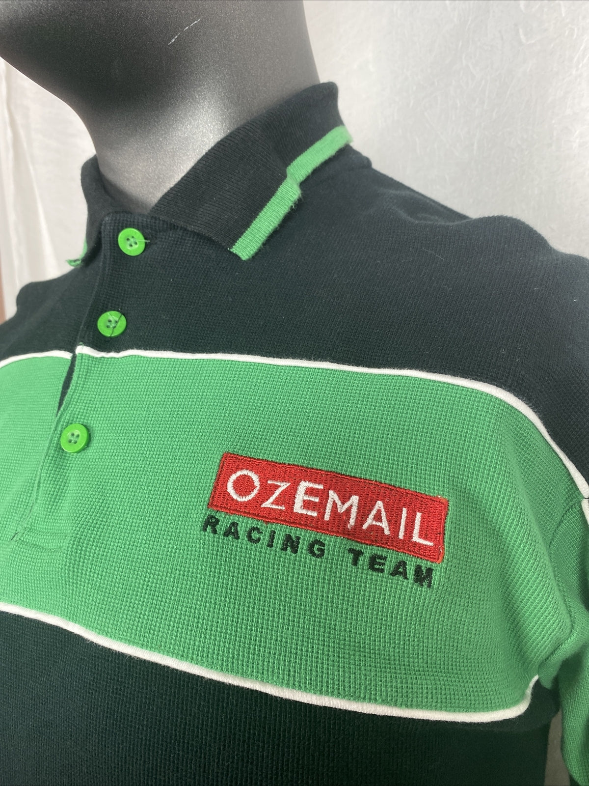 Supercars OZ Email Racing Team Short Sleeve Shirt Size S In Good Condition F295