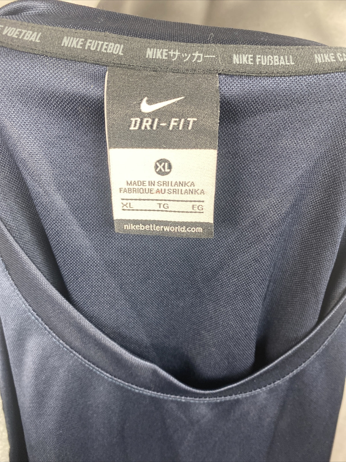 Nike Dri Fit Short Sleeve Shirt Size XL In Good Condition F261