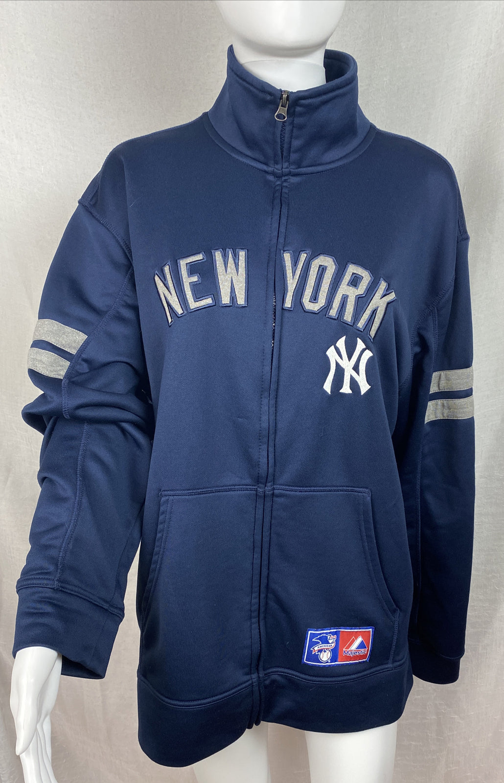 New York Yankees Major League Baseball Jacket Laddies Size 12 VGC F291