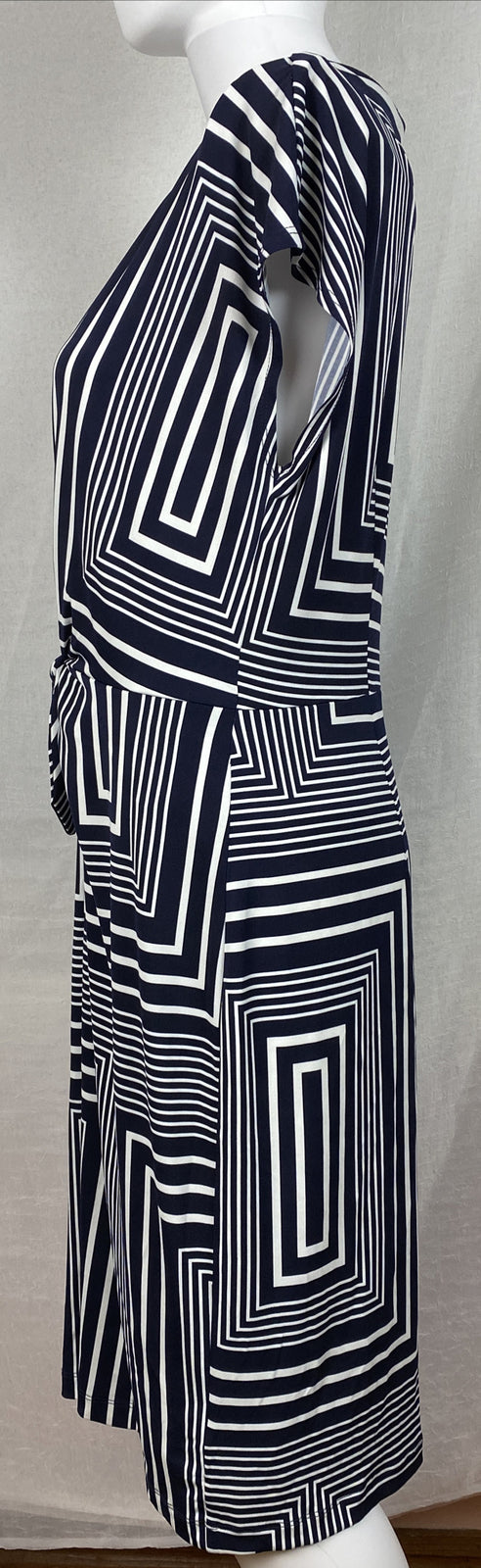 Jacquie Smart Causal Workwear Dress Size M In Good Condition RRP $119 F324