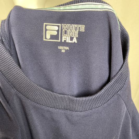 White Line Fila Tennis Dress Size XS In Good Condition F363