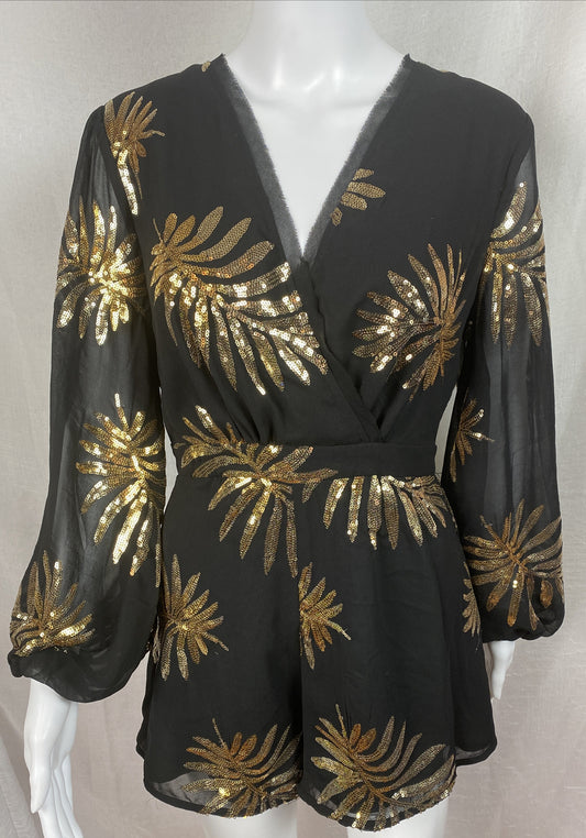 Finders Keepers Cocktail Party Short Jumpsuit Size 8 Brand New With Tags F362