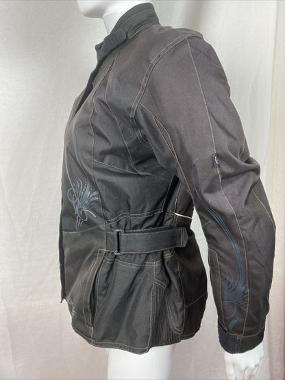 DRI Rider Apparel Motorcycle Long Sleeve Jacket Size 14 In Good Condition F349