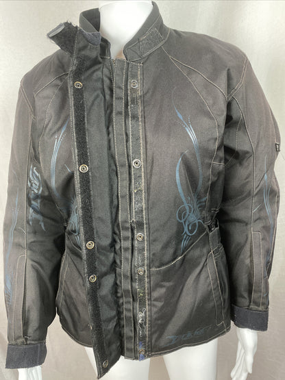 DRI Rider Apparel Motorcycle Long Sleeve Jacket Size 14 In Good Condition F349