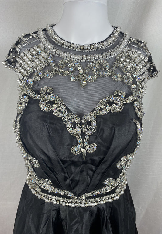 Your Fashion Our Passion Heavily Beaded Dress Size 10 Brand New With Tags F309