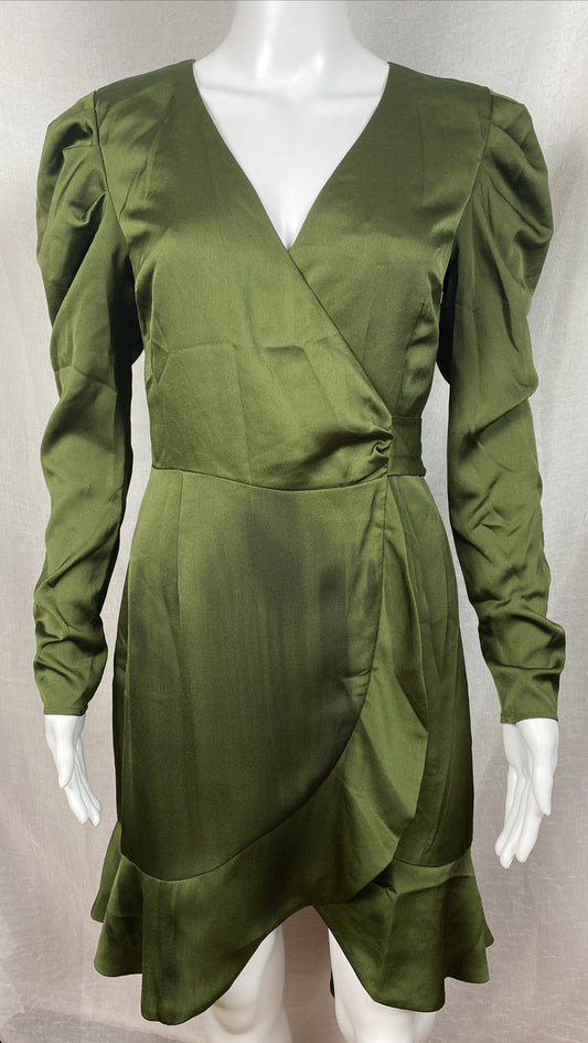 KeepSake Green Cocktail Party Dress Size S Brand New With Tags F283