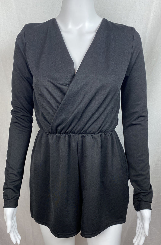 Missguided Cocktail Party Playsuit Jumpsuit Size 8 Brand New With Tags F391