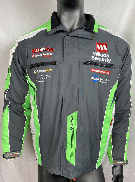 V8 Supercars Australia Wilson Security Racing Team Jacket Size M In VGC