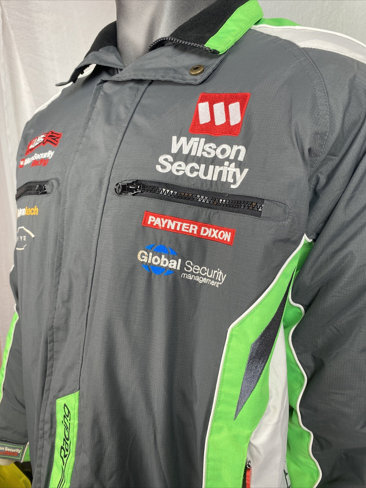 V8 Supercars Australia Wilson Security Racing Team Jacket Size M In VGC