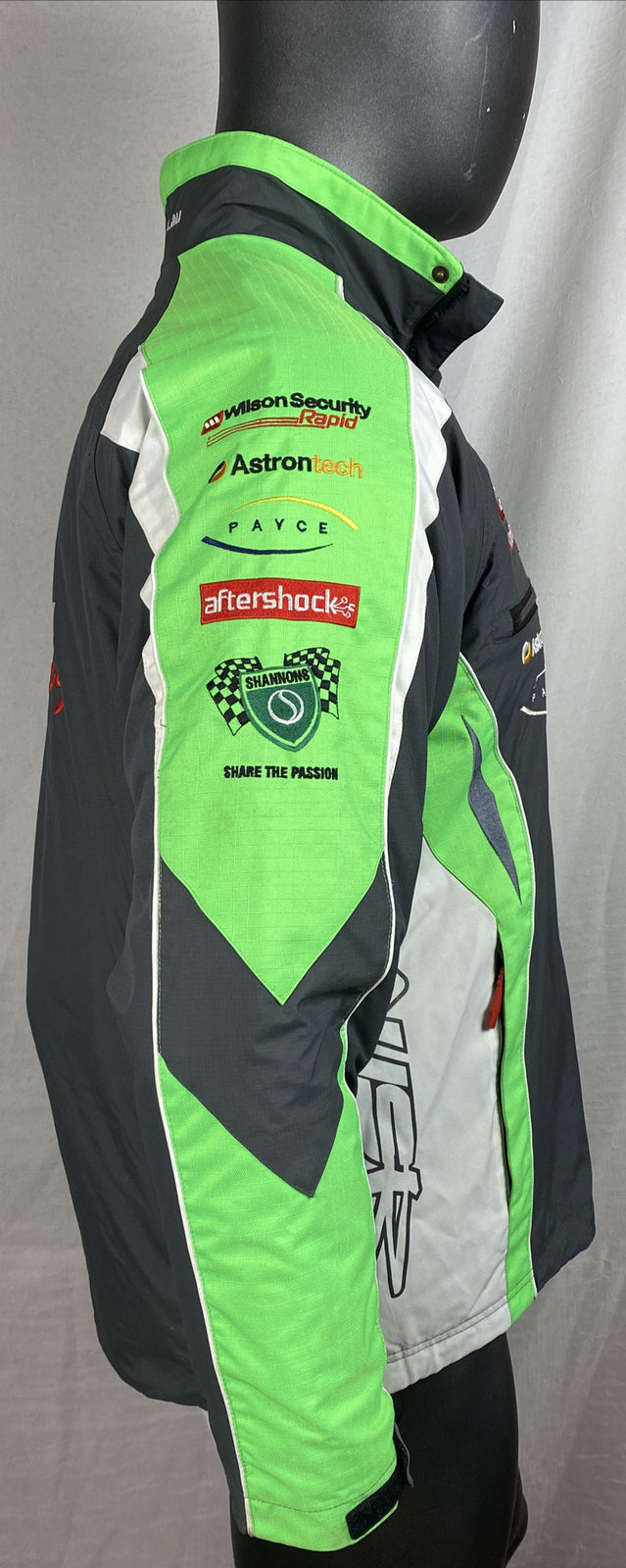V8 Supercars Australia Wilson Security Racing Team Jacket Size M In VGC