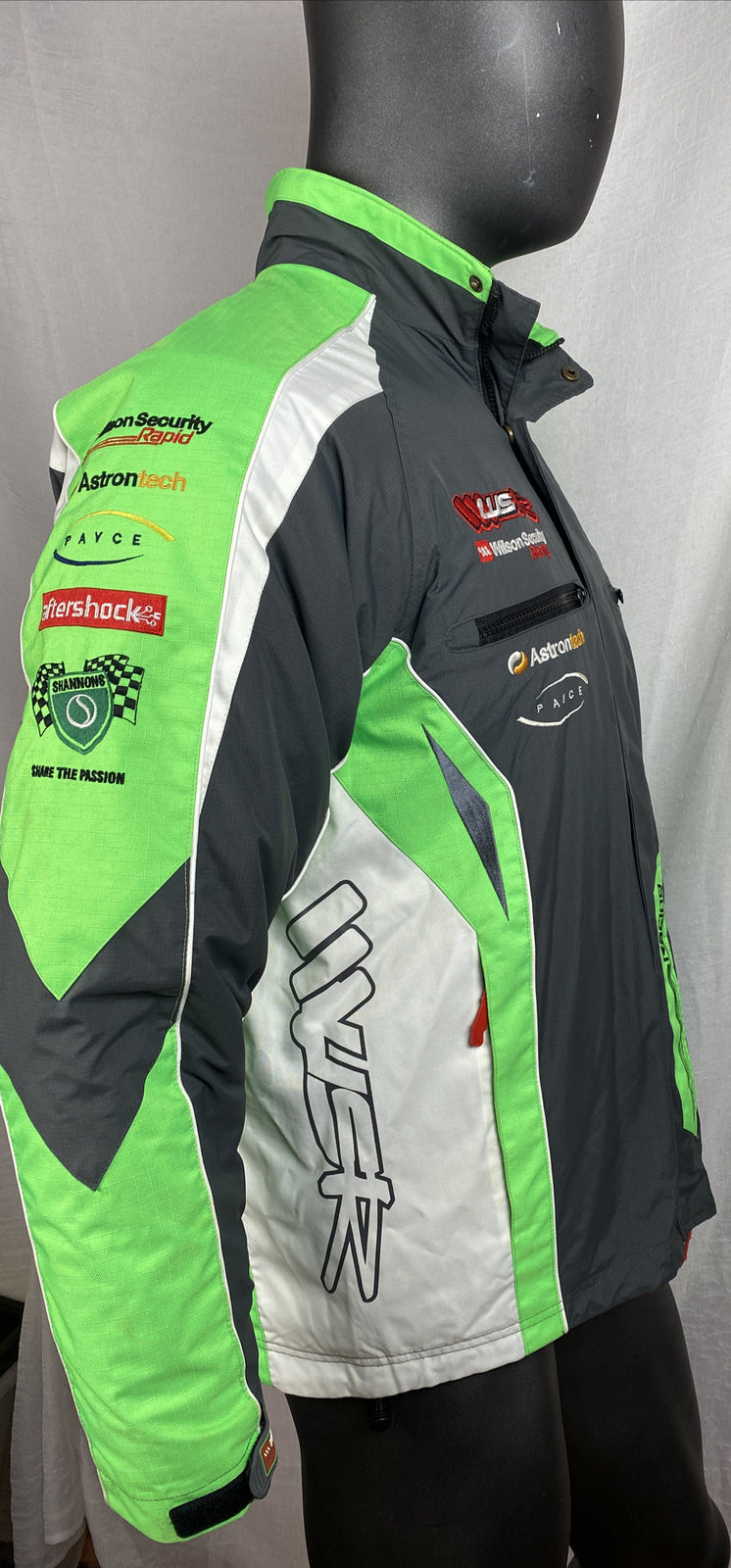 V8 Supercars Australia Wilson Security Racing Team Jacket Size M In VGC