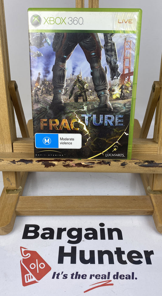 2653 Fracture PAL Xbox 360 InComplete Game