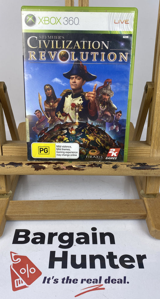 2380 Sid Meiers Civilization Revolution PAL Xbox 360 Complete