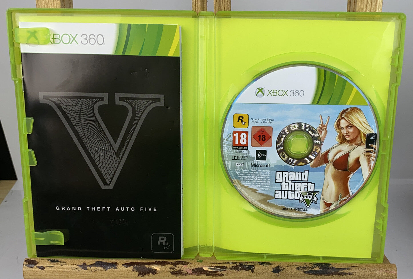 2366 Grand Theft Auto V Five PAL Xbox 360 Complete