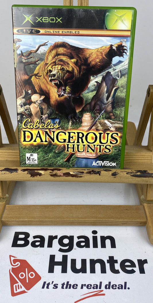 2187 Cabala's Dangerous Hunts PAL Xbox Complete Game