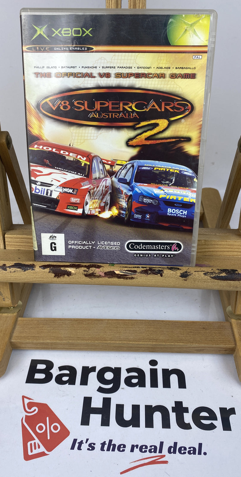 3275 V8 Supercars Australia 2 PAL Xbox Complete Game