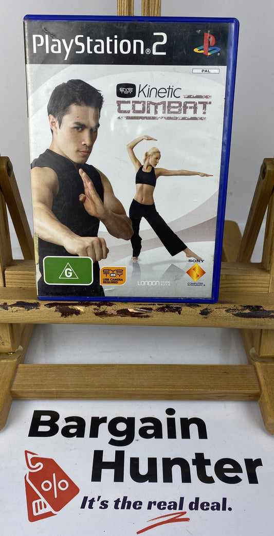 2438 Eye Toy : Kinetic Combat PAL Playstation 2/PS2 InComplete Game
