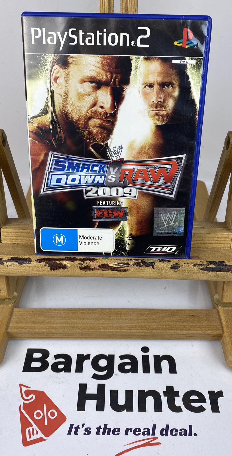 3306 WWE Smack Down Vs Raw 2009 Featuring ECW Playstation 2/PS2 Complete Game