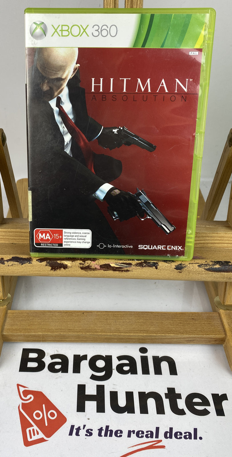 2492 Hitman Absolution PAL Microsoft Xbox 360 Complete