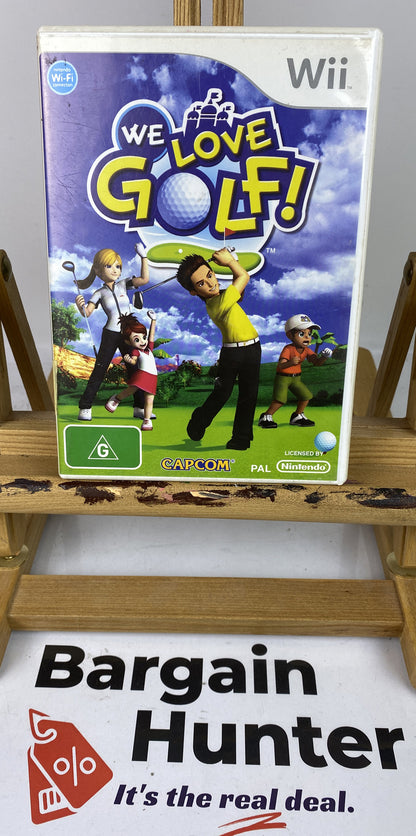 2535 We Love Golf ! PAL Nintendo Wii Complete Game