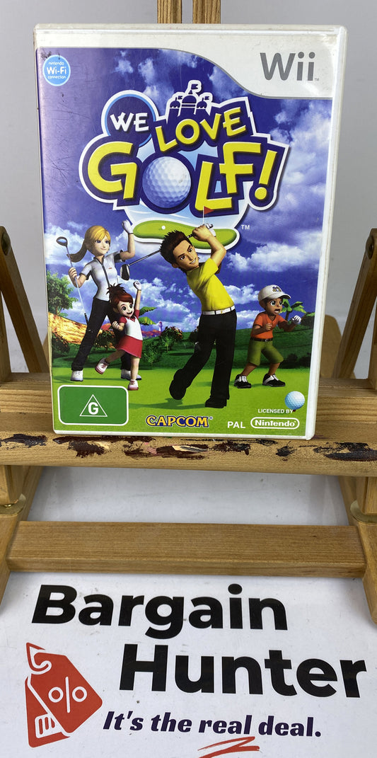 2535 We Love Golf ! PAL Nintendo Wii Complete Game
