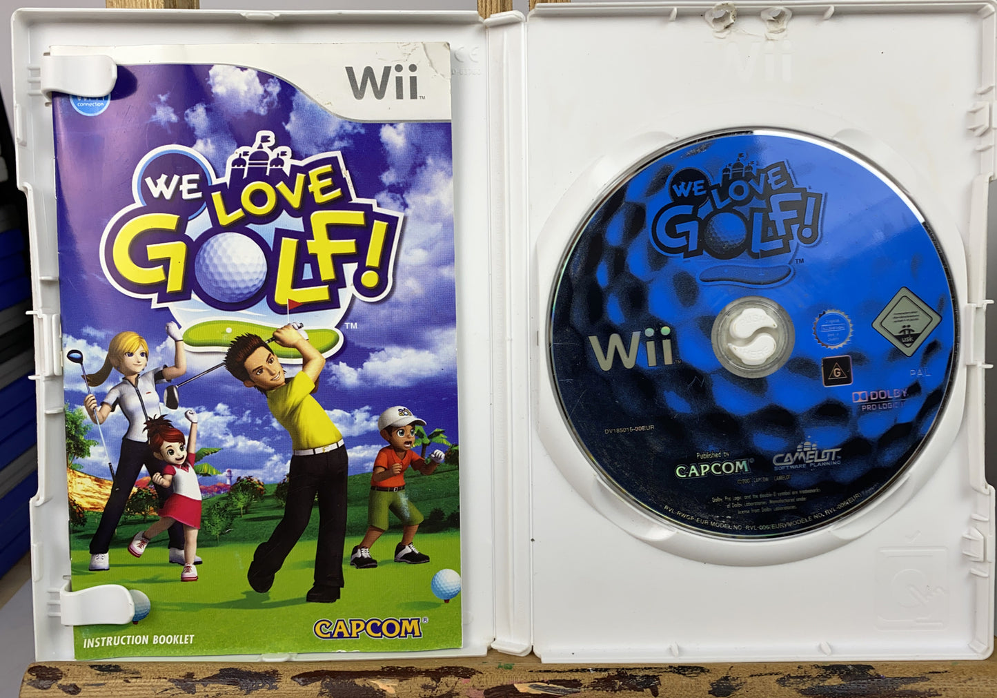 2535 We Love Golf ! PAL Nintendo Wii Complete Game