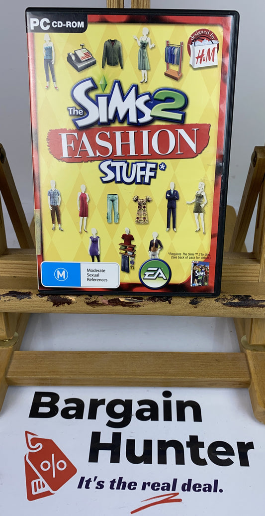 3304 The Sims Fashion Stuff Expansion Pack PC complete Game In Good Condition