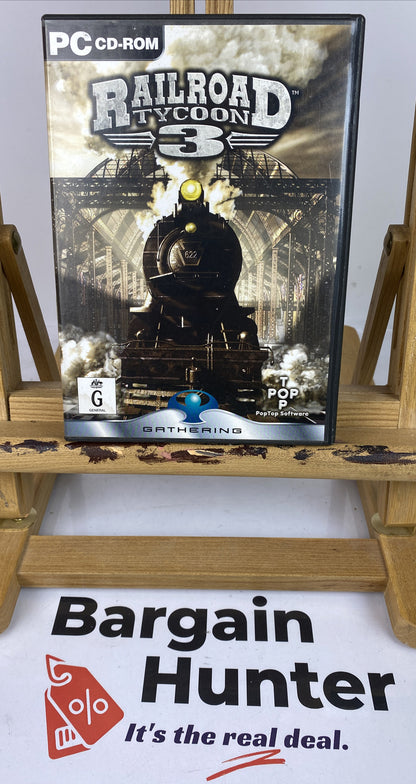 3258 Rail Road Tycoon 3 PC complete Game In Good Condition