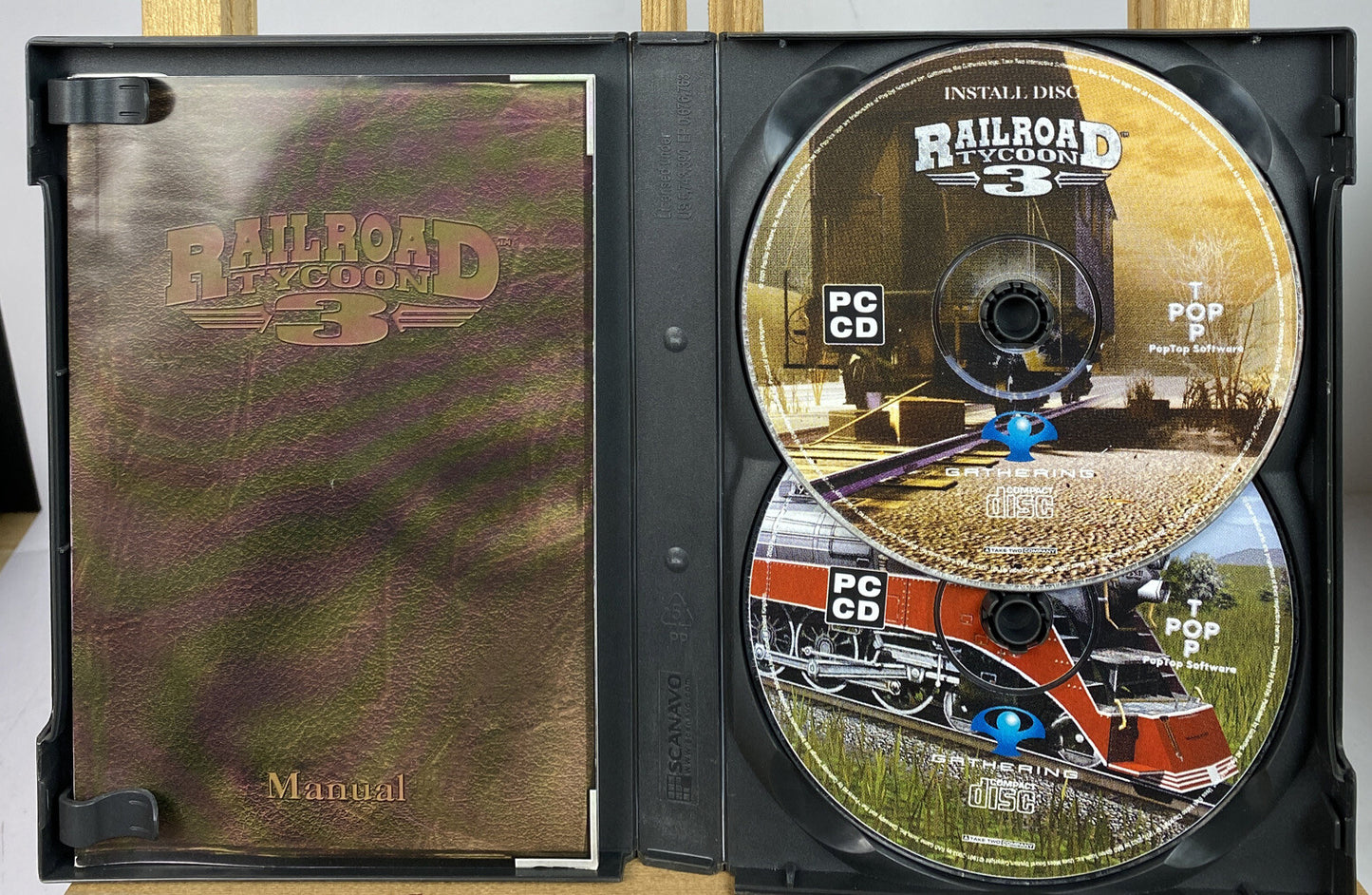 3258 Rail Road Tycoon 3 PC complete Game In Good Condition