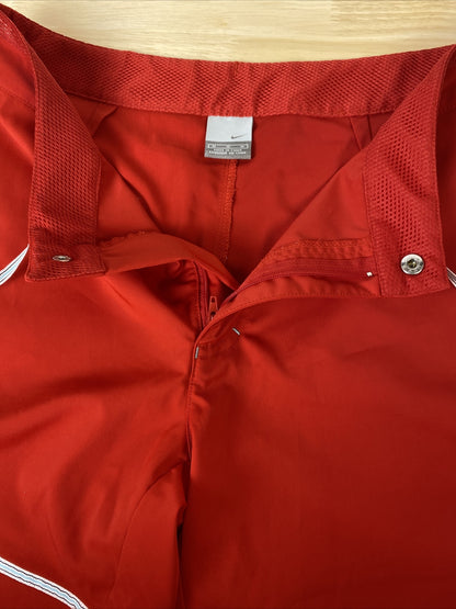 Nike Laddies Sports Red Shorts Size M In Good Condition F6