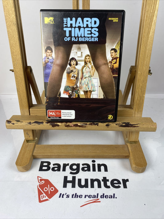 C579 The Hard Times Of RJ Berger Season One 3 Disc DVD Set In Good Condition