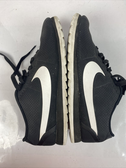 F357 Nike Black Cortez Ultra Shoes US 7 UK 4.5 In Good Condition