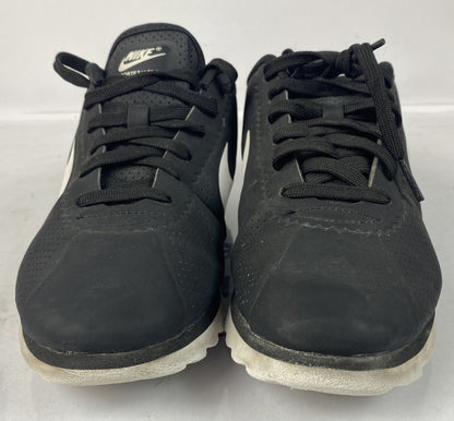 F357 Nike Black Cortez Ultra Shoes US 7 UK 4.5 In Good Condition