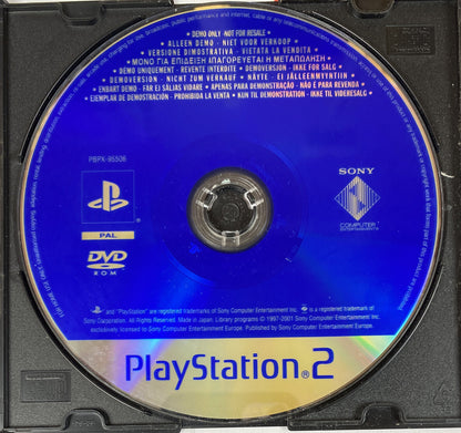 Sony PlayStation 2 Demo Disc (PBPX95506) PAL Playstation 2/PS2 Disc Demo Only
