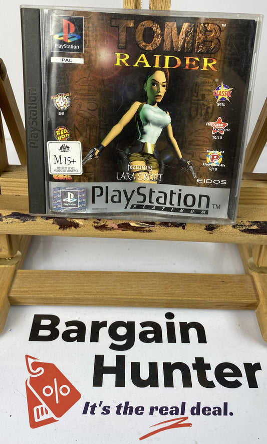 3330 Tomb Raider Playstation 1 PS1 PAL InComplete