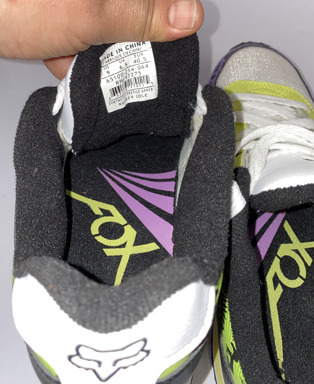F425 Men's Fox Size US 9 UK 6.5 Shoes In Good Condition