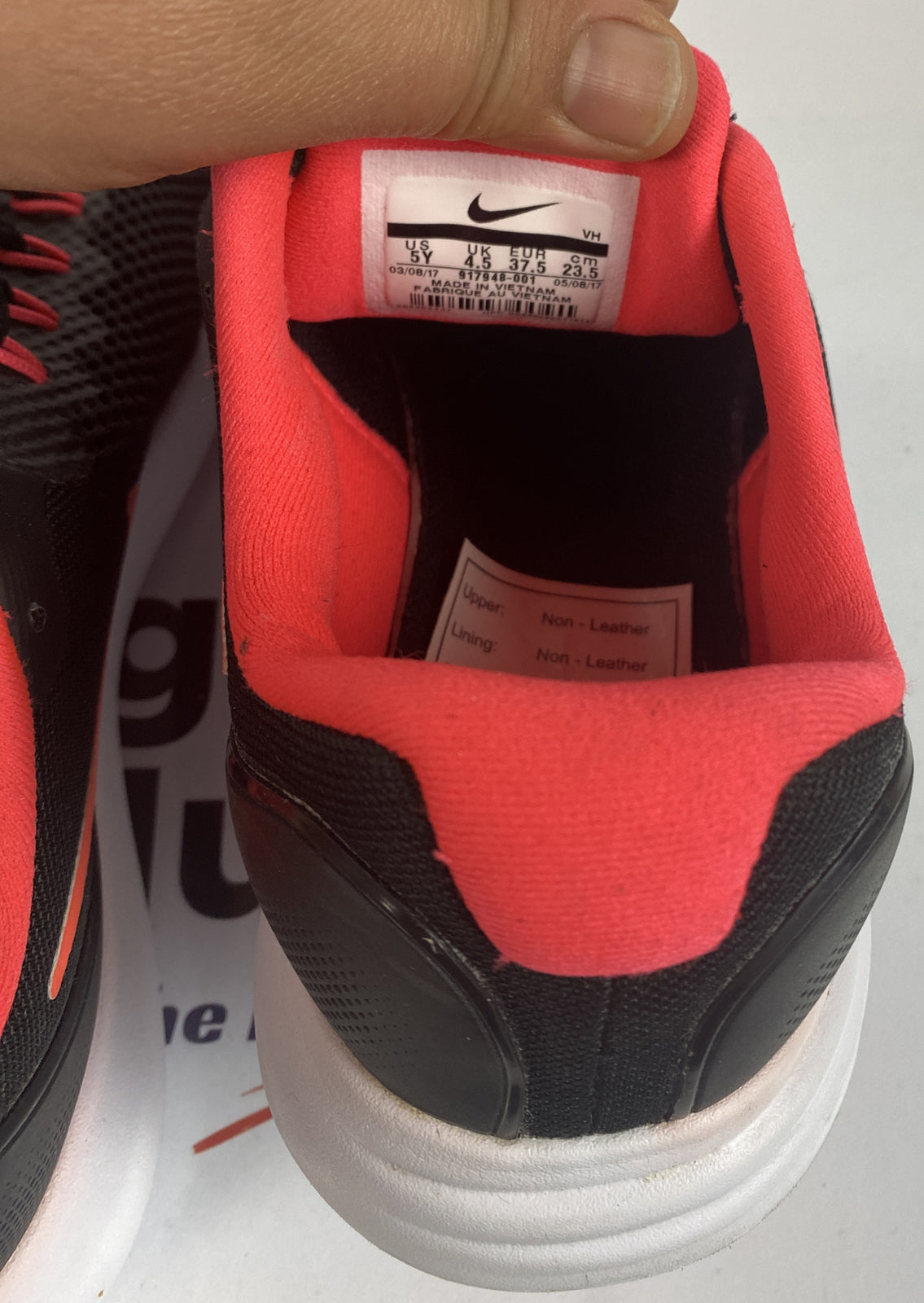 F428 Nike Lunar Apparent Kids Running sneakers shoes Size US 5y UK 4.5