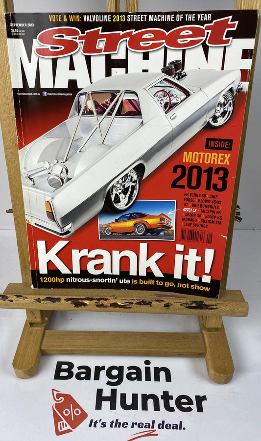 Street Machine September 2013 Magazine In Good Condition